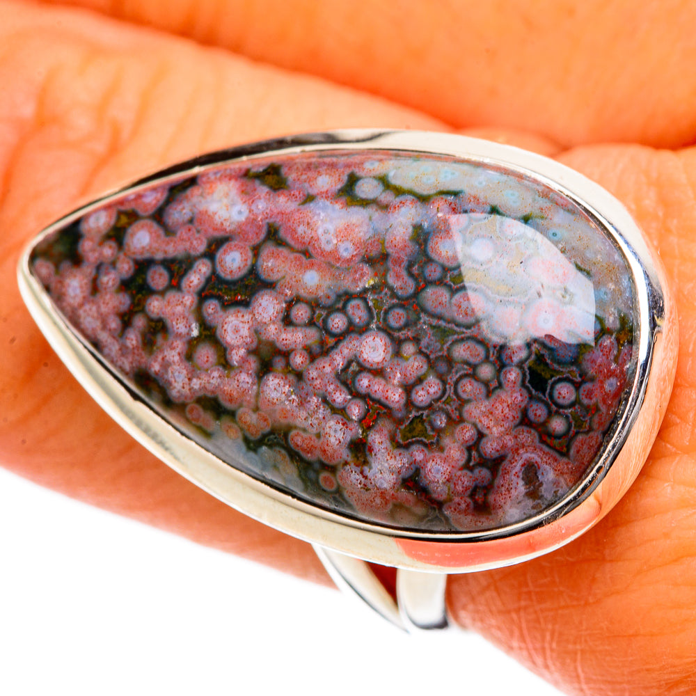 Ocean Jasper Rings handcrafted by Ana Silver Co - RING106776