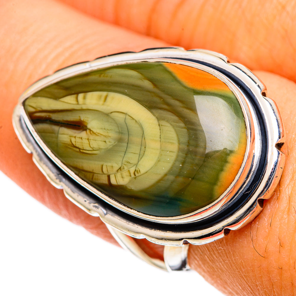 Willow Creek Jasper Rings handcrafted by Ana Silver Co - RING106789