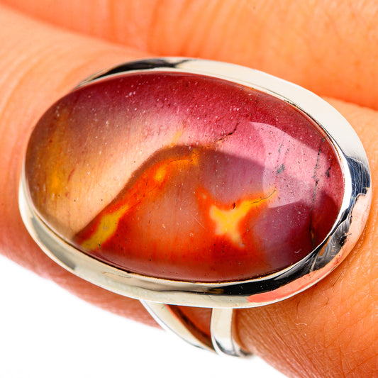 Mookaite Rings handcrafted by Ana Silver Co - RING106799