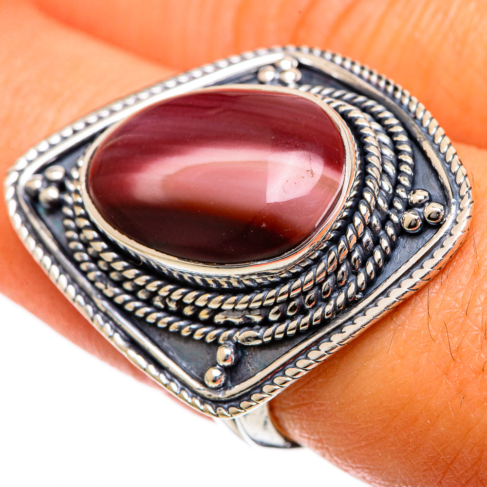 Mookaite Rings handcrafted by Ana Silver Co - RING106803