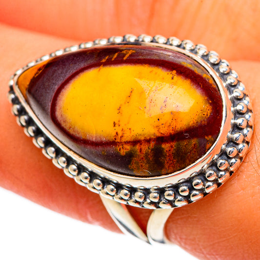 Mookaite Rings handcrafted by Ana Silver Co - RING106805