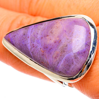 Phosphosiderite Rings handcrafted by Ana Silver Co - RING106810
