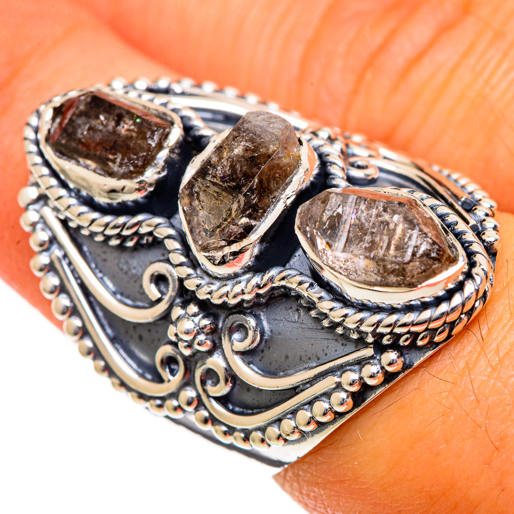 Herkimer Diamond Rings handcrafted by Ana Silver Co - RING106813