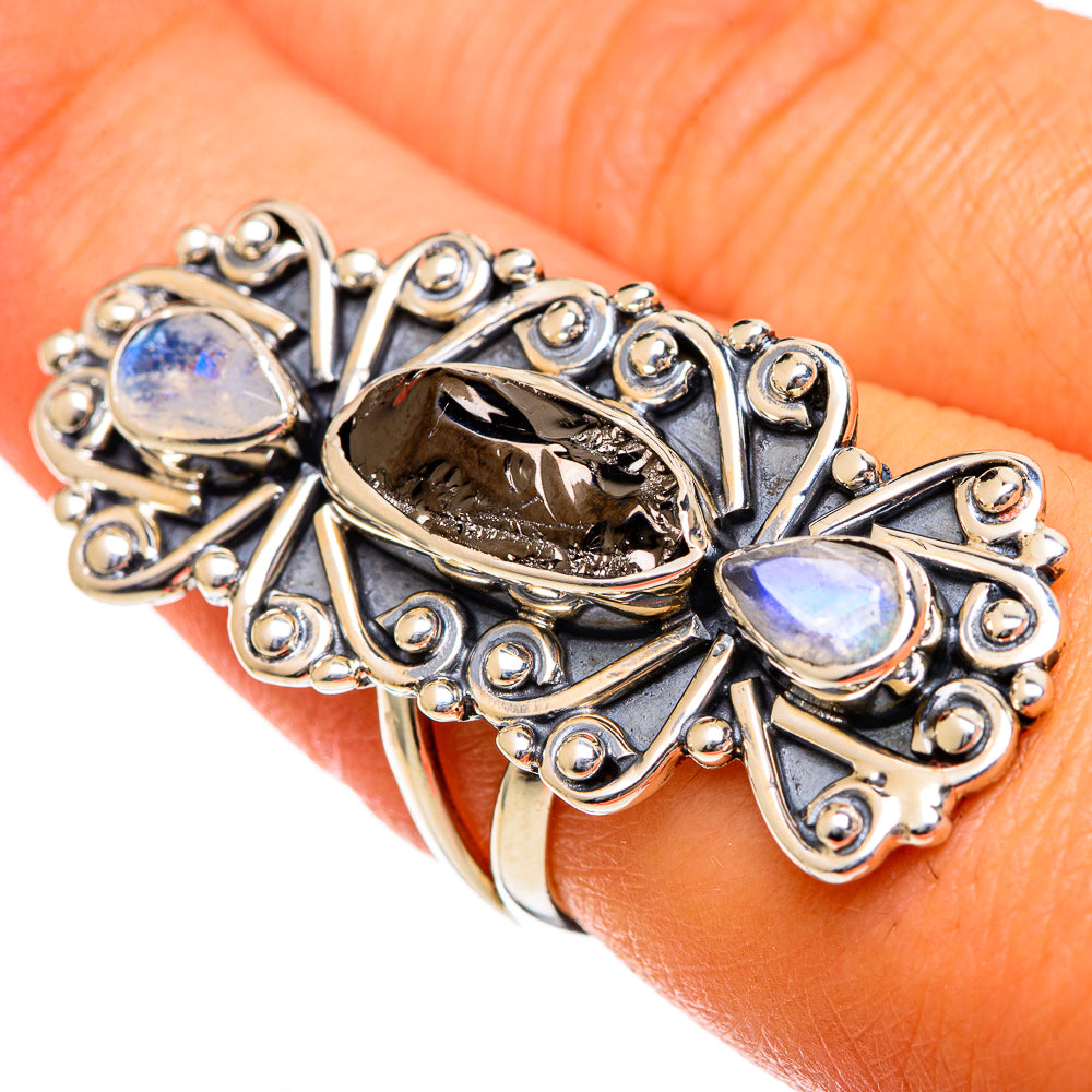 Shungite Rings handcrafted by Ana Silver Co - RING106814