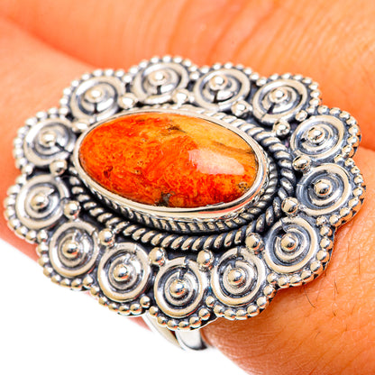 Sponge Coral Rings handcrafted by Ana Silver Co - RING106828