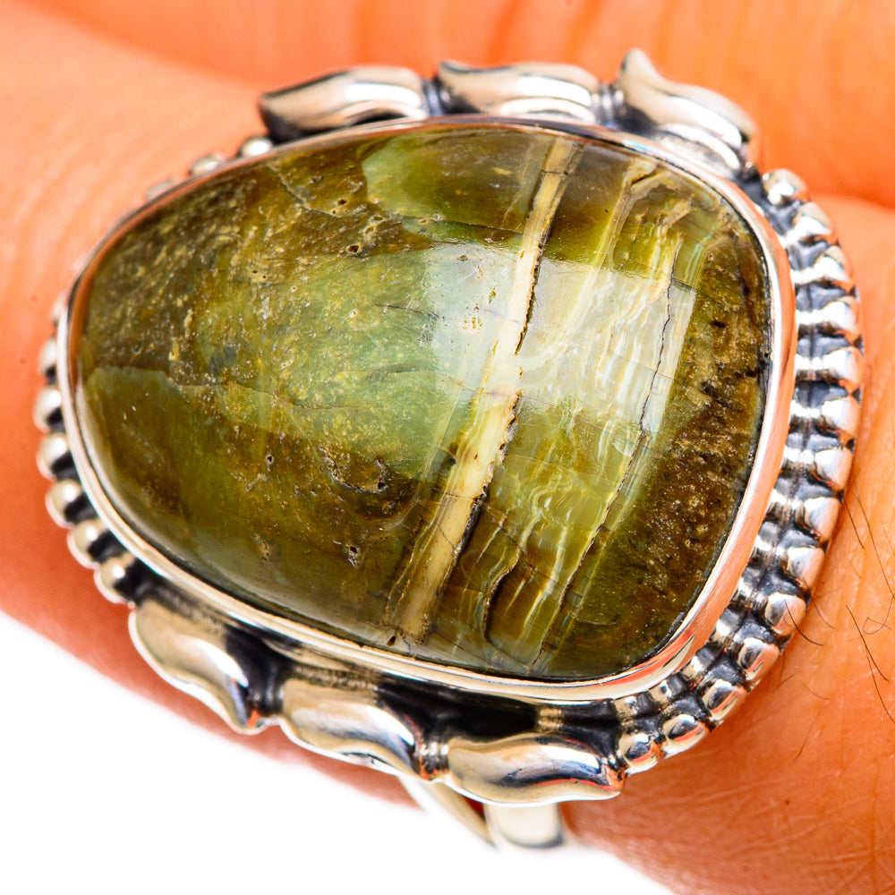 Rainforest Opal Rings handcrafted by Ana Silver Co - RING106839
