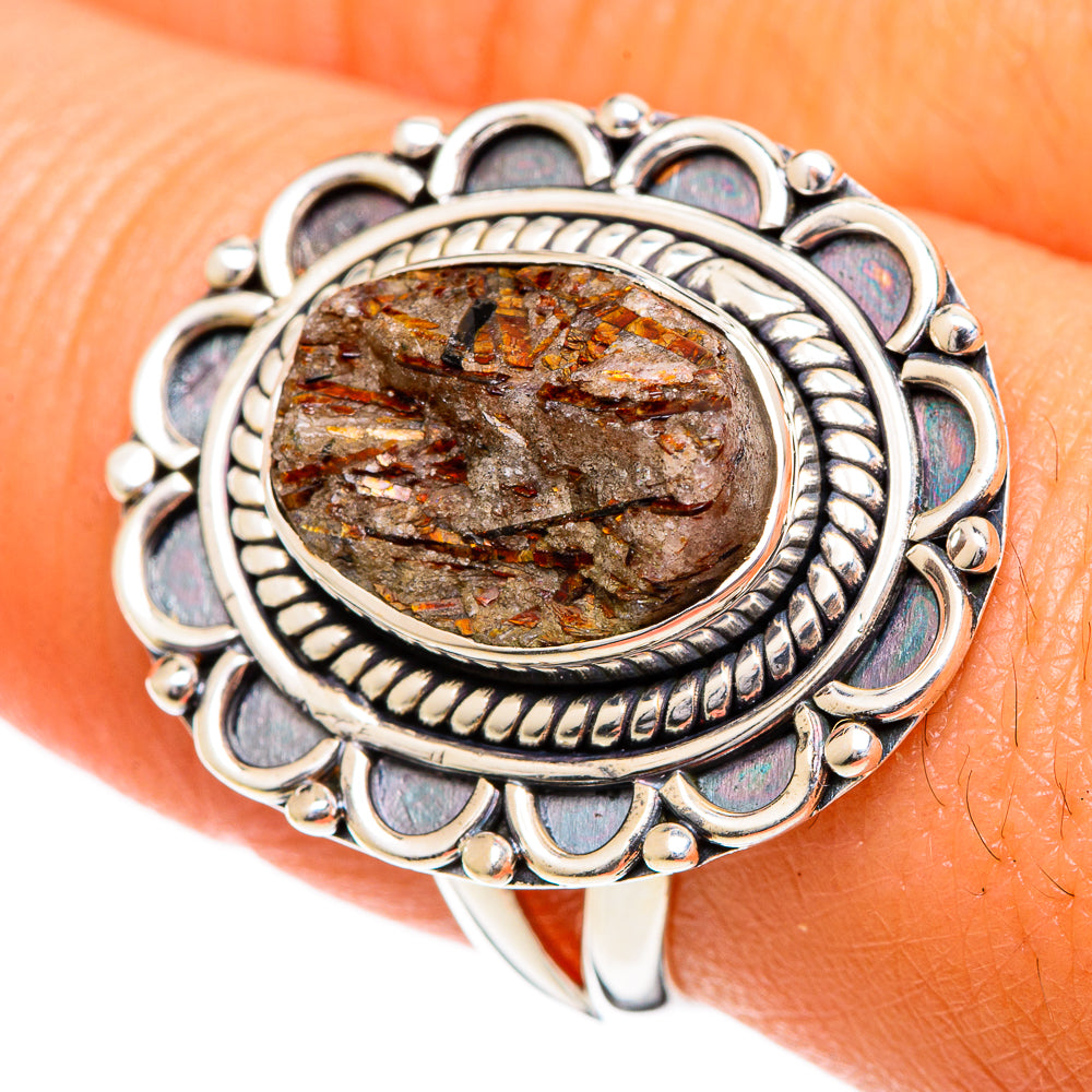 Astrophyllite Rings handcrafted by Ana Silver Co - RING106848