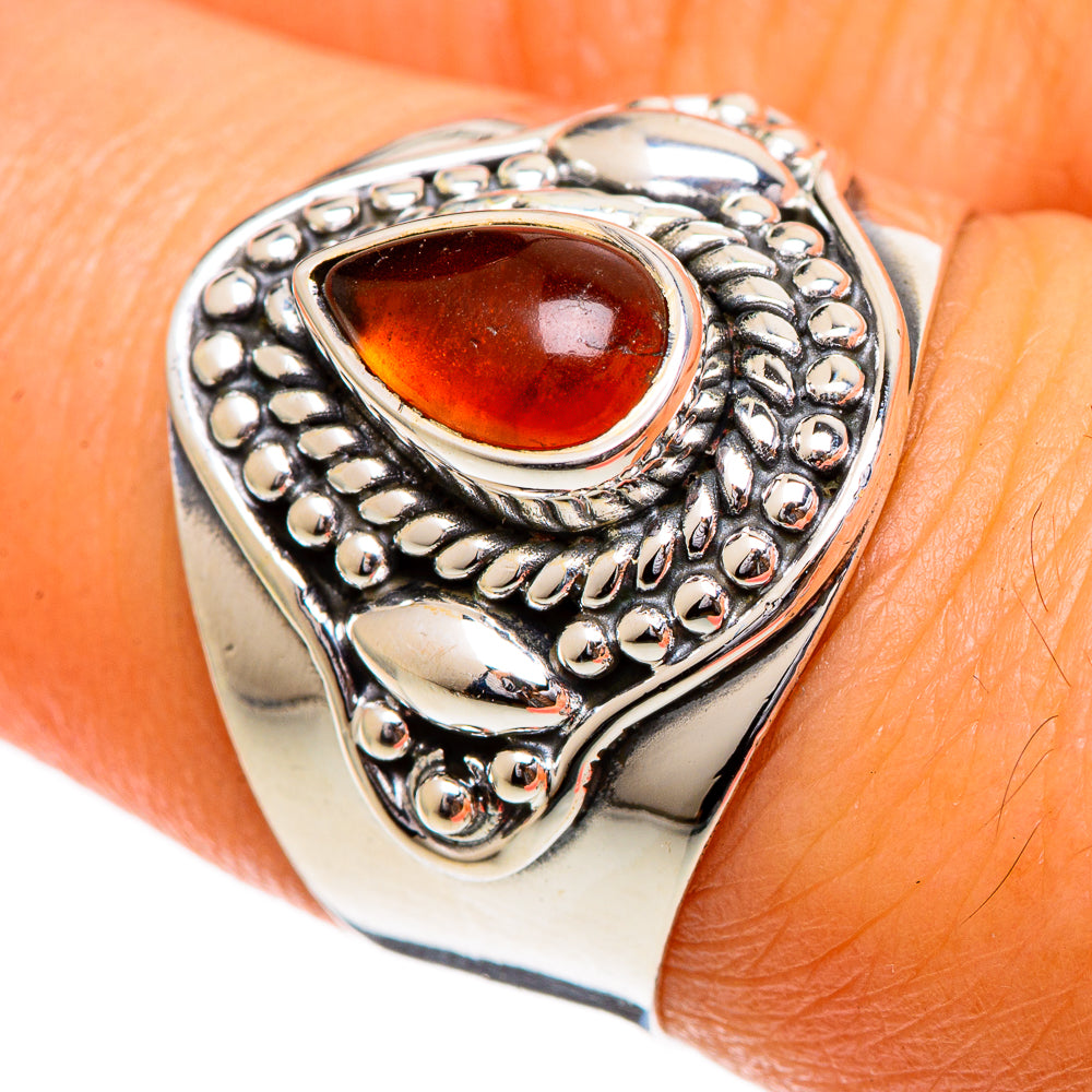Carnelian Rings handcrafted by Ana Silver Co - RING106850