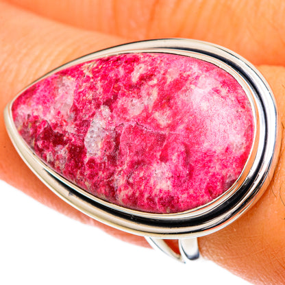 Thulite Rings handcrafted by Ana Silver Co - RING106853