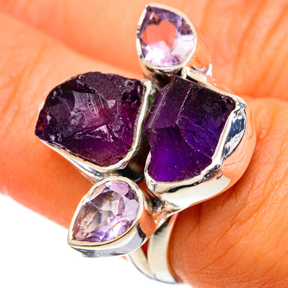 Amethyst Rings handcrafted by Ana Silver Co - RING106854