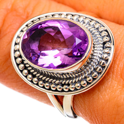 Amethyst Rings handcrafted by Ana Silver Co - RING106856
