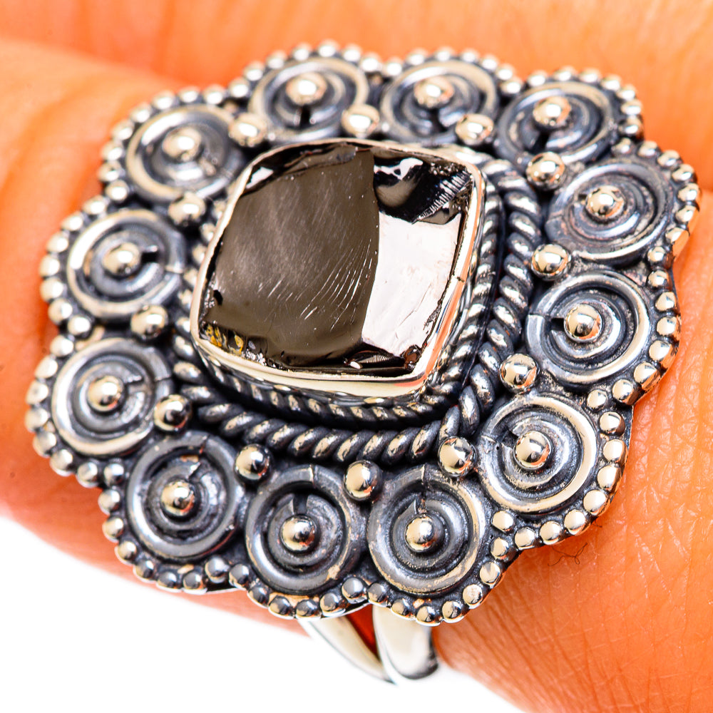 Shungite Rings handcrafted by Ana Silver Co - RING106858