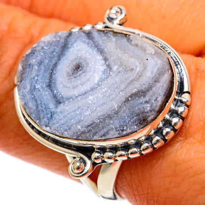 Desert Druzy Rings handcrafted by Ana Silver Co - RING106867