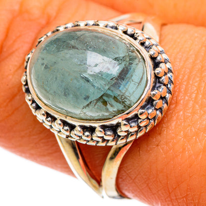 Aquamarine Rings handcrafted by Ana Silver Co - RING106877
