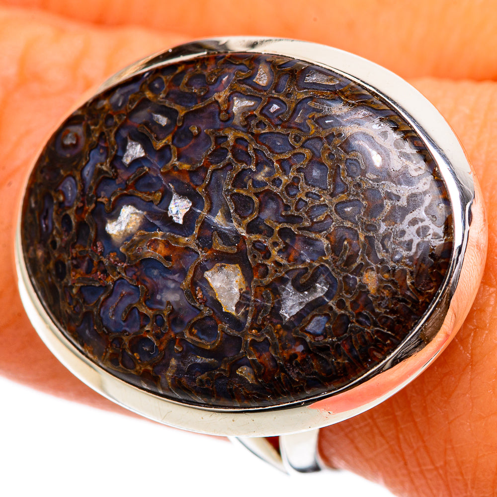 Dinosaur Bone Rings handcrafted by Ana Silver Co - RING106885