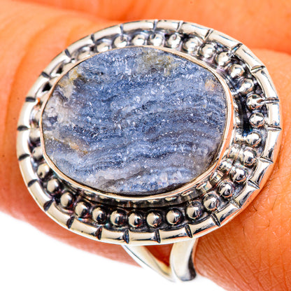 Desert Druzy Rings handcrafted by Ana Silver Co - RING106905