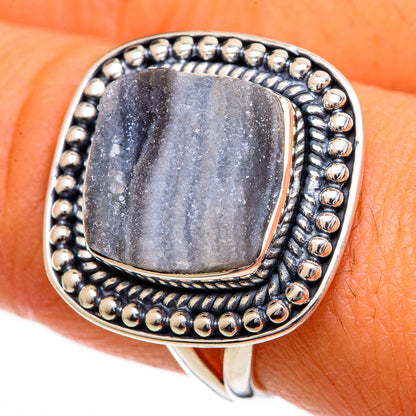 Desert Druzy Rings handcrafted by Ana Silver Co - RING106906