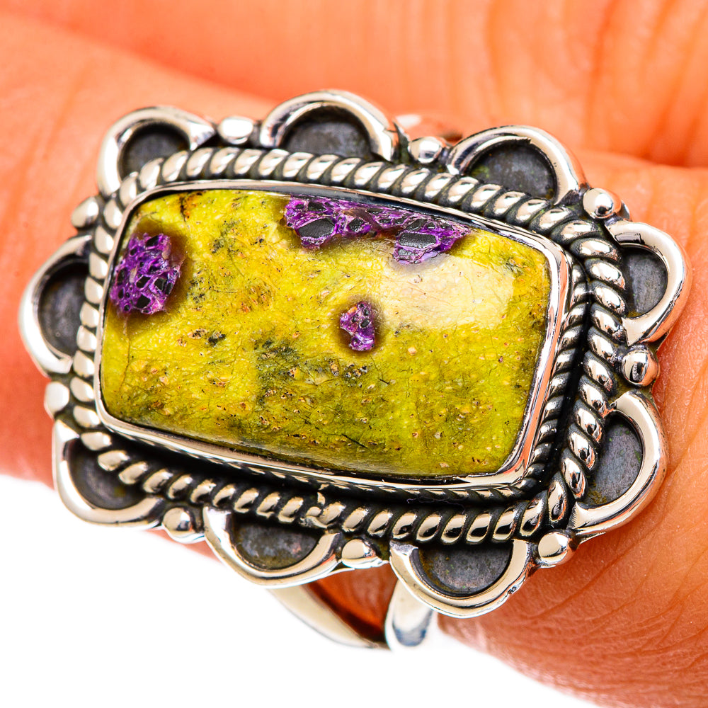 Turritella Agate Rings handcrafted by Ana Silver Co - RING106908