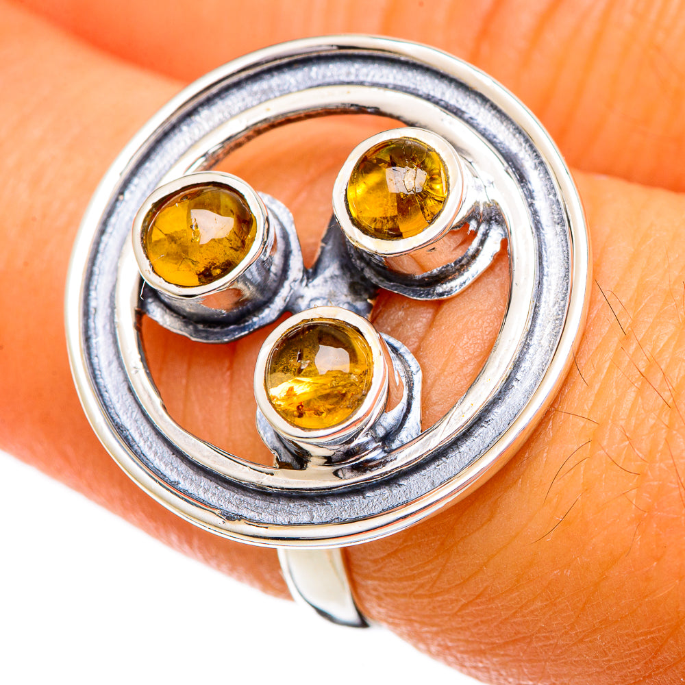 Citrine Rings handcrafted by Ana Silver Co - RING106929
