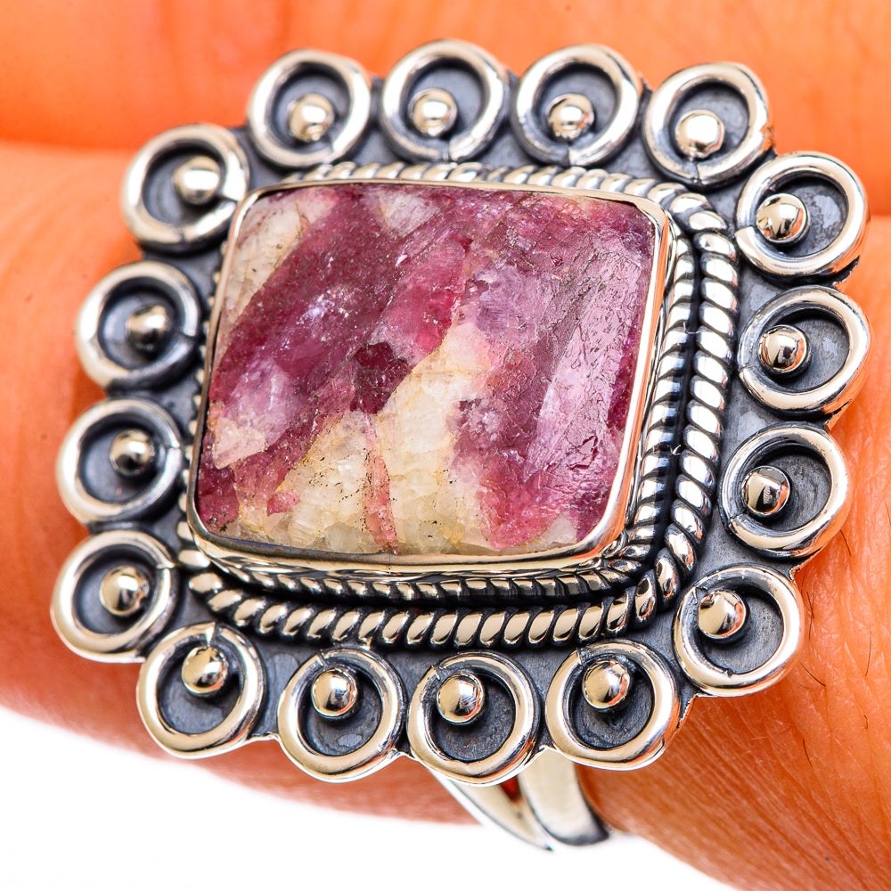 Lepidolite Rings handcrafted by Ana Silver Co - RING106932