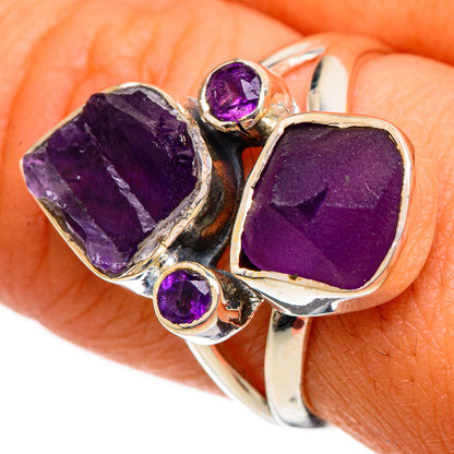 Amethyst Rings handcrafted by Ana Silver Co - RING106934