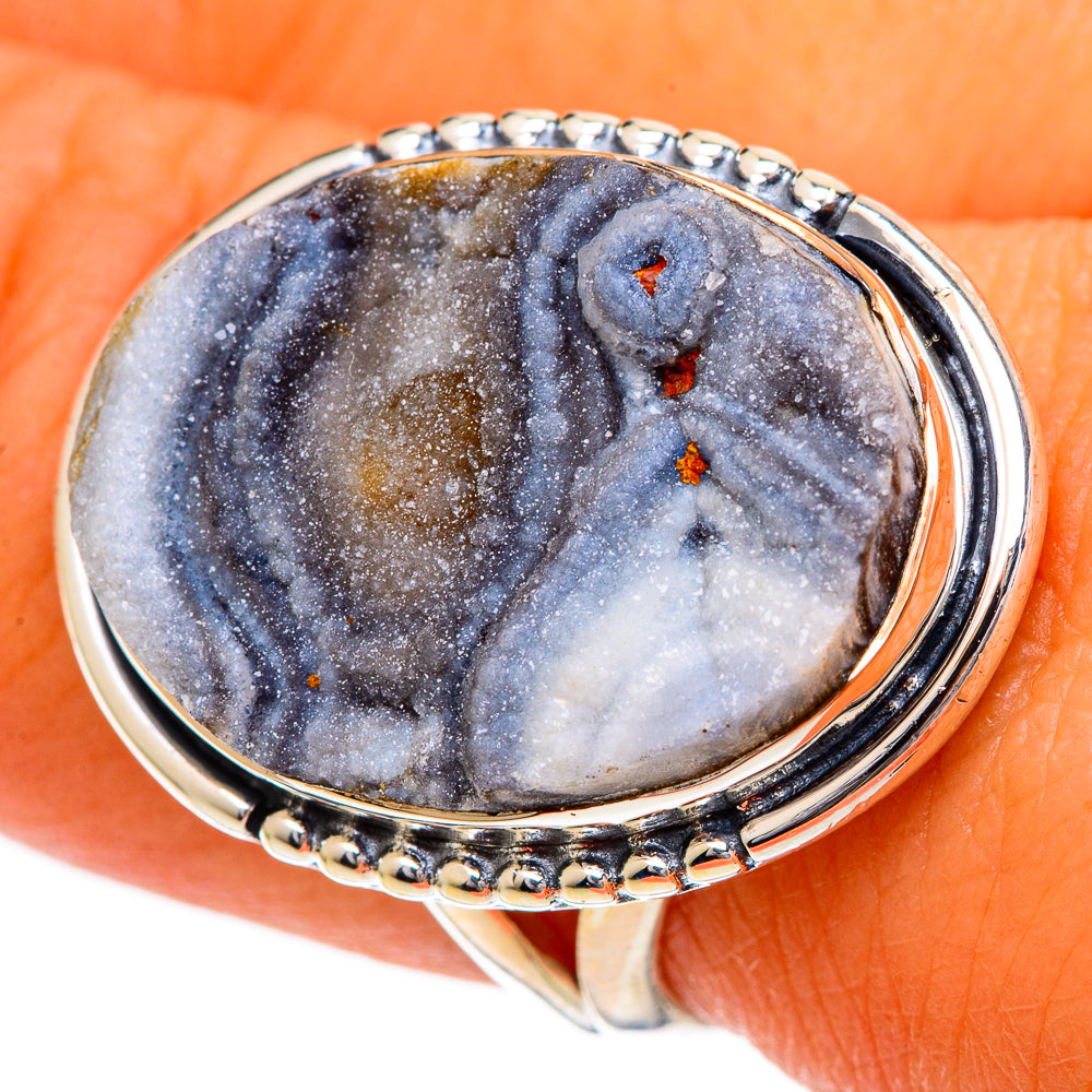 Desert Druzy Rings handcrafted by Ana Silver Co - RING106945