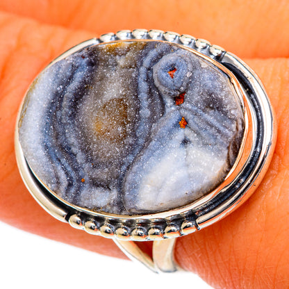 Desert Druzy Rings handcrafted by Ana Silver Co - RING106945