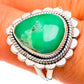Chrysoprase Rings handcrafted by Ana Silver Co - RING106956