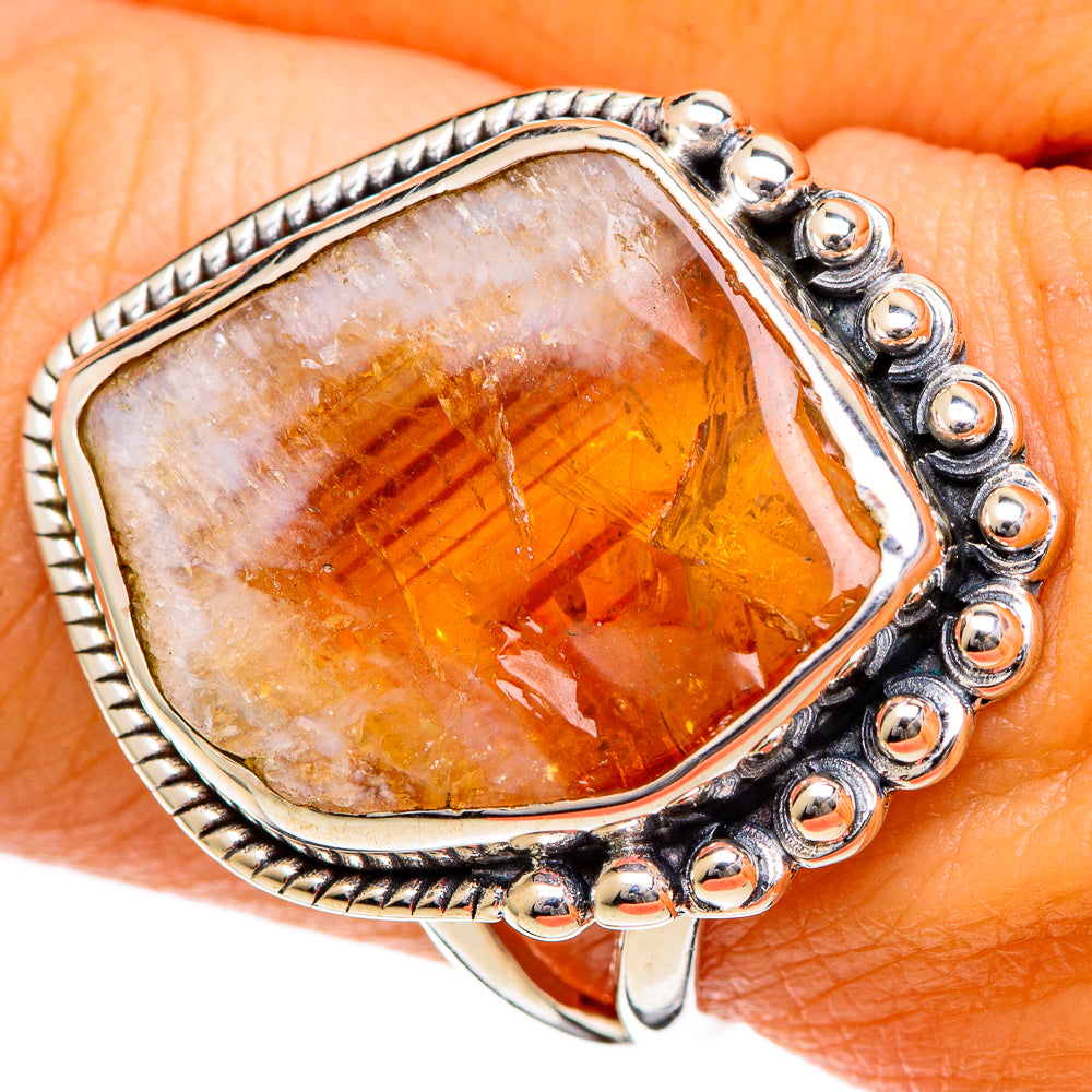 Citrine Rings handcrafted by Ana Silver Co - RING106967