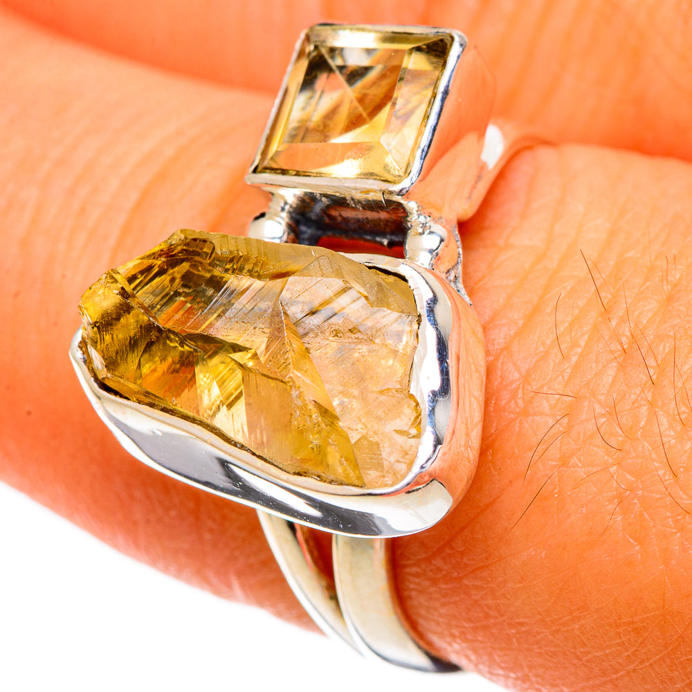 Citrine Rings handcrafted by Ana Silver Co - RING106968