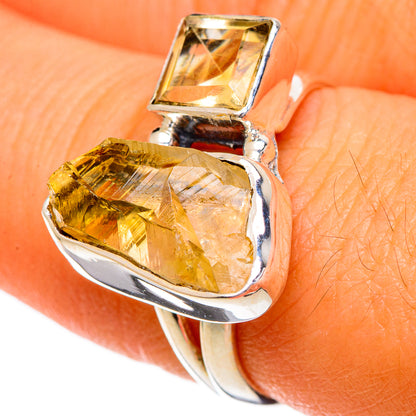 Citrine Rings handcrafted by Ana Silver Co - RING106968