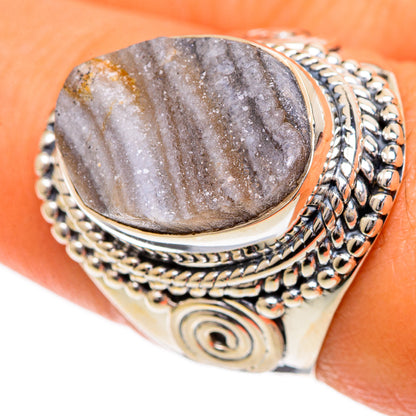 Desert Druzy Rings handcrafted by Ana Silver Co - RING106985