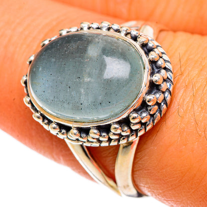 Aquamarine Rings handcrafted by Ana Silver Co - RING106987