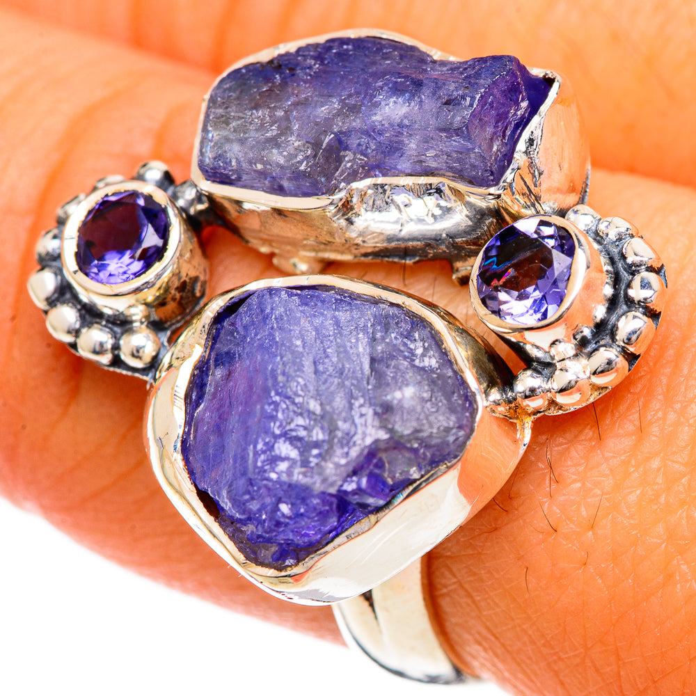 Tanzanite Rings handcrafted by Ana Silver Co - RING107012