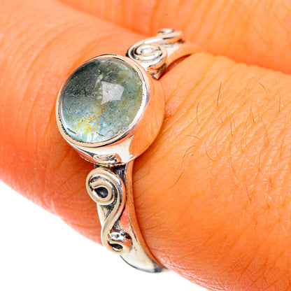 Aquamarine Rings handcrafted by Ana Silver Co - RING107027