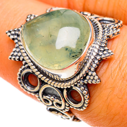 Prehnite Rings handcrafted by Ana Silver Co - RING107032