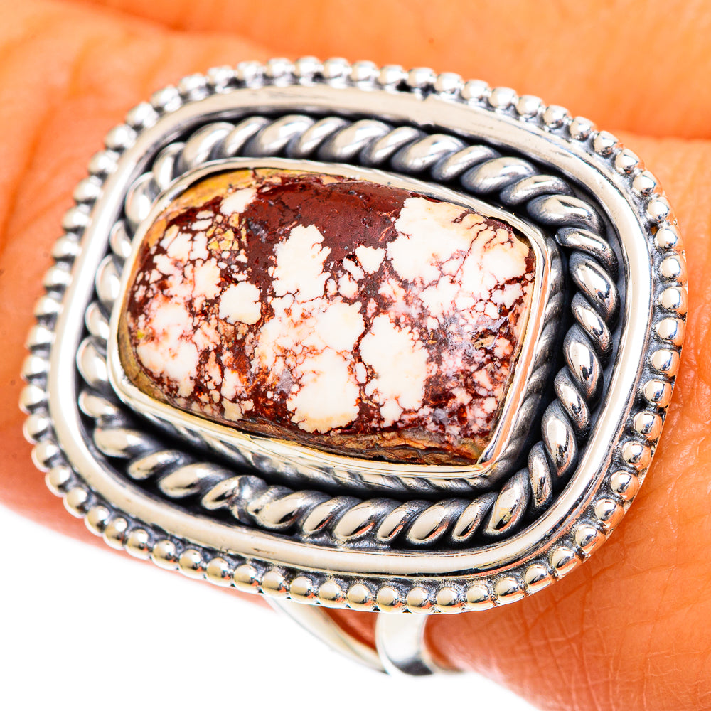 Wild Horse Jasper Rings handcrafted by Ana Silver Co - RING107037
