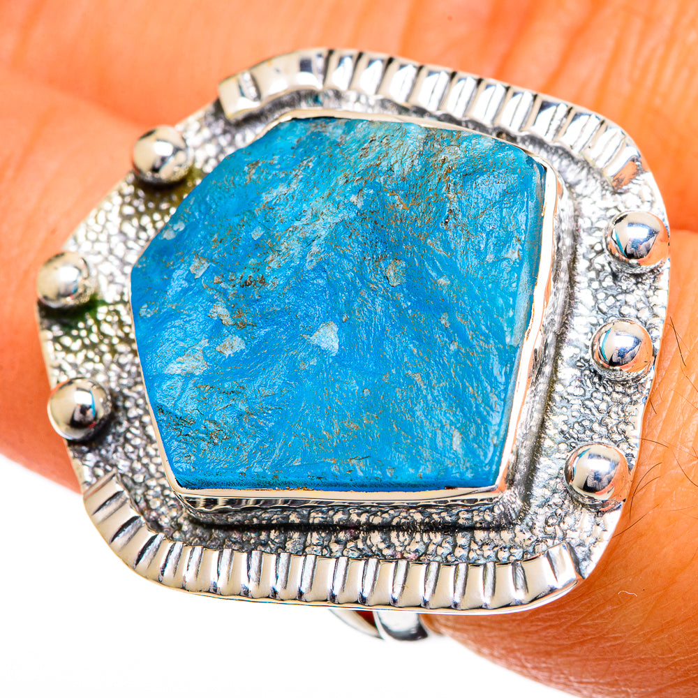 Chrysocolla Rings handcrafted by Ana Silver Co - RING107060