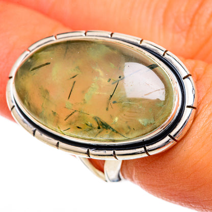 Prehnite Rings handcrafted by Ana Silver Co - RING107078