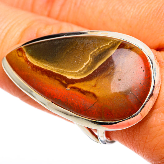 Imperial Jasper Rings handcrafted by Ana Silver Co - RING107080