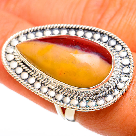 Mookaite Rings handcrafted by Ana Silver Co - RING107084