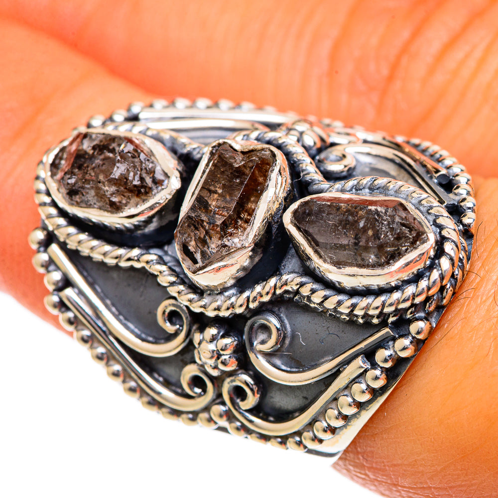Herkimer Diamond Rings handcrafted by Ana Silver Co - RING107101