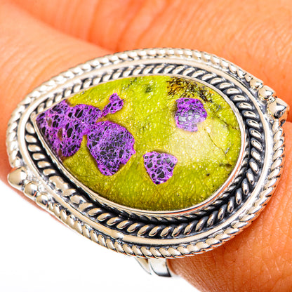 Atlantisite Rings handcrafted by Ana Silver Co - RING107106