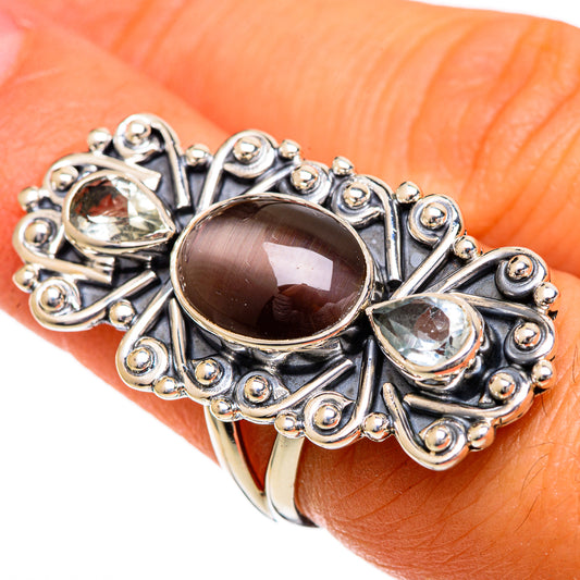 Sunstone Rings handcrafted by Ana Silver Co - RING107124
