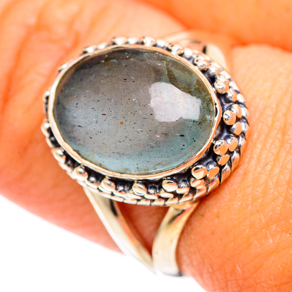 Aquamarine Rings handcrafted by Ana Silver Co - RING107134