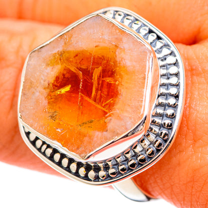 Citrine Rings handcrafted by Ana Silver Co - RING107147