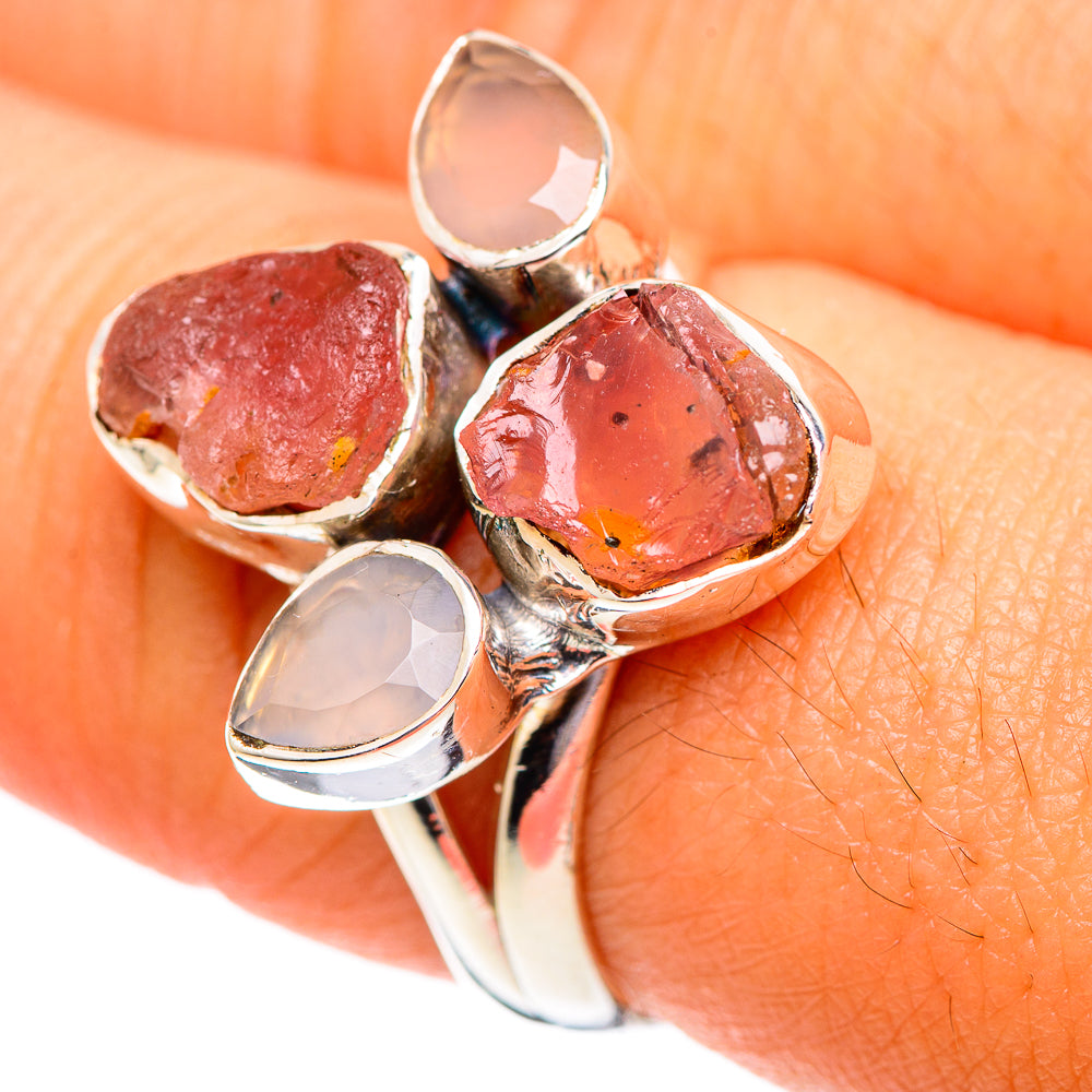Morganite Rings handcrafted by Ana Silver Co - RING107149