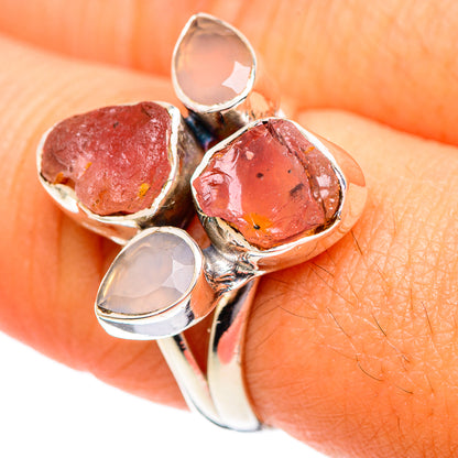 Morganite Rings handcrafted by Ana Silver Co - RING107149