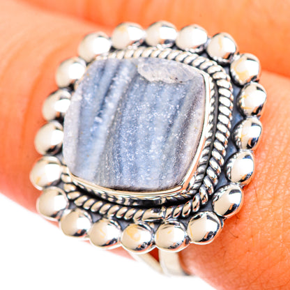 Desert Druzy Rings handcrafted by Ana Silver Co - RING107160