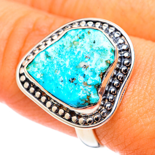 Turquoise Rings handcrafted by Ana Silver Co - RING107171
